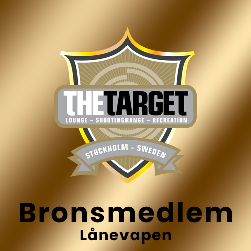 Banhyra pistol BRONS medlem lånevapen (extrapass)