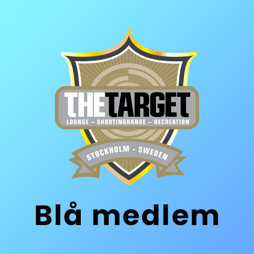 Banhyra pistol BLÅ medlem lånevapen