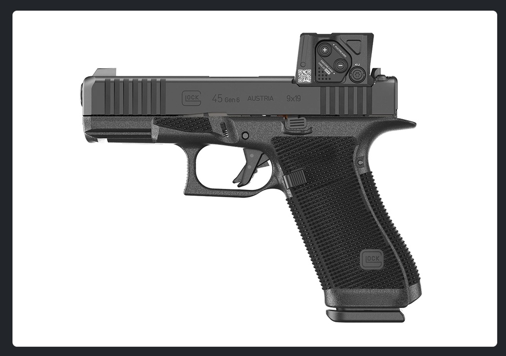 Pistol Glock 45 Gen 6 MOS FS 4" 9x19mm COA