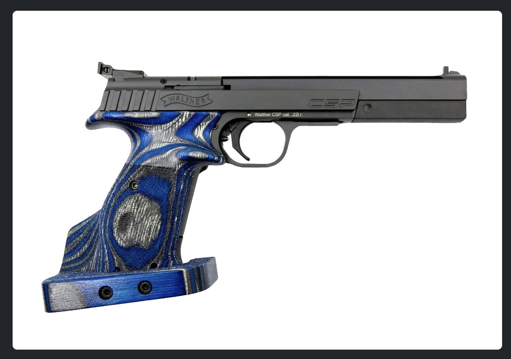 Pistol Walther CSP Expert .22LR blue angel
